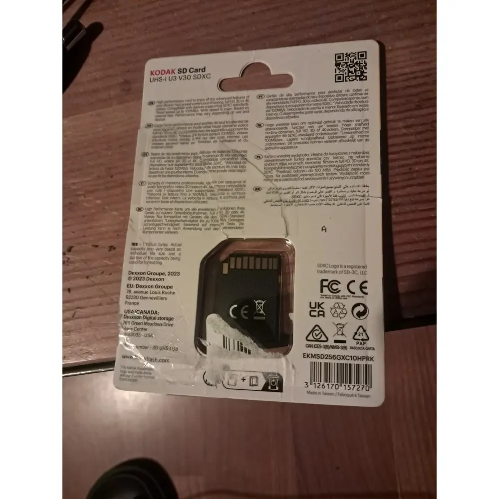 KODAK 256GB Ultra Performance memory card